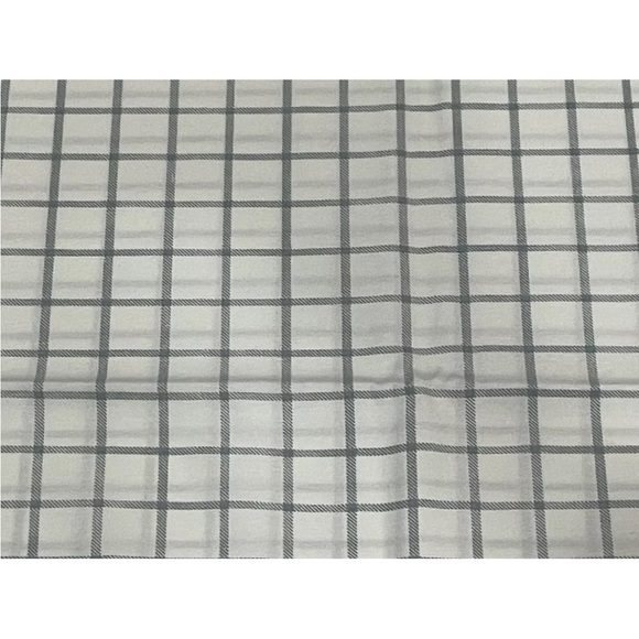 Tommy Hilfiger Standard Pillowcase (1) in grey white plaid - Picture 2 of 8